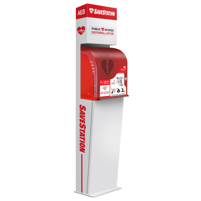 AED, Outdoor Cabinet - Alarmed, Ventilated, Heated & Monitored Tower