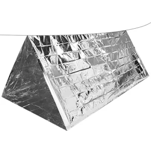 Mylar Foil Emergency Tent Shelter, Two Person